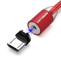 Para Micro USB Rojo