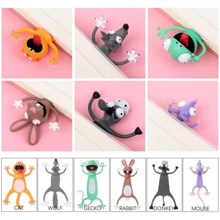 marca páginas de animales Yaloveo.es
