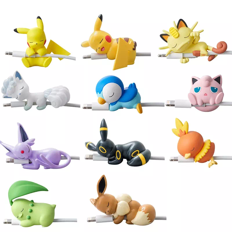 Figuras protectoras Pokémon para Cable de cargadores Yaloveo.es